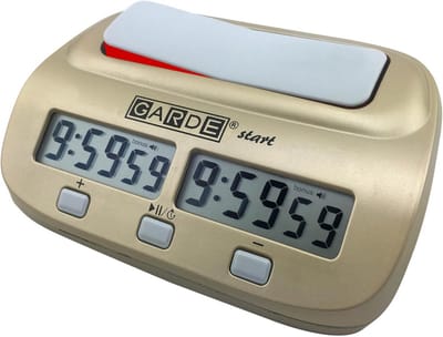 Digitale Schaakklok GARDE Start - Betrouwbaar en Gemakkelijk
