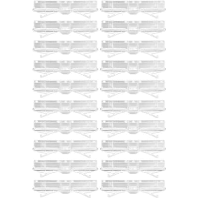 20 pcs Petits Pièges à Coléoptères de Ruche Collecteur de Larves Plastique Portable Outil d'Équipement Apicole white