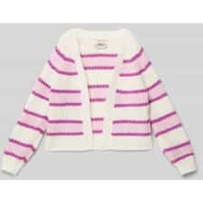 Comfort fit gebreid jack met grof tricot, model 'NORDIC'