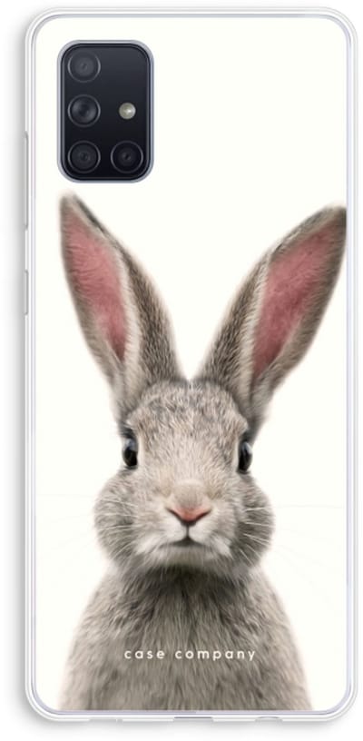Case Company® - Hoesje geschikt voor Samsung Galaxy A71 hoesje - Daisy - Soft Cover Telefoonhoesje - Bescherming aan alle Kanten en Schermrand