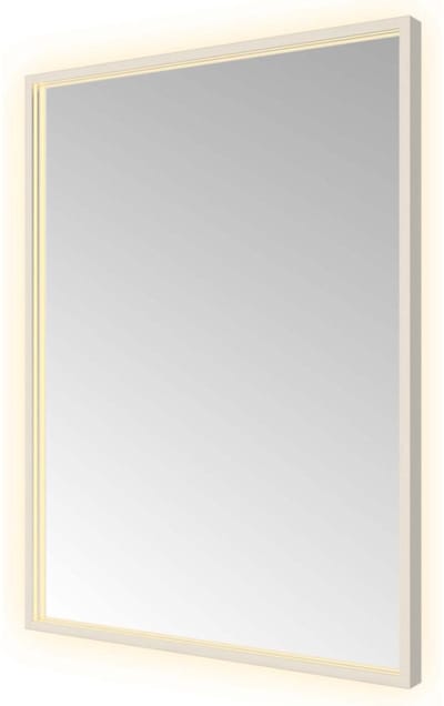 Hotbath &More Mirrors Square LED Badkamerspiegel - Rechthoek - 80 x 60 cm - RVS 316