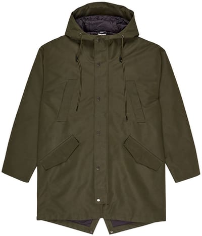 Element Fishtail Parka Groen L Man