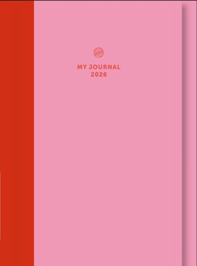 My Journal - Agenda 2026 - A5 - Limited Edition - Roze met velvet rug