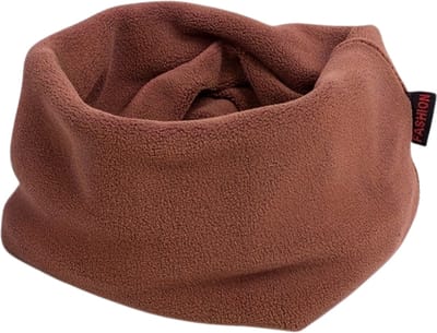 Nivard Nekwarmer - Heren - Dames - Fleece - Motor - Bandana - Masker - Colsjaal - Winter - Sjaal - Gewatteerd - Winter - Bruin