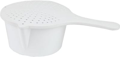 Magnetron Kookpot - Zeef Deksel - Snel Koken - Ingebouwde Zeef - 26.7 cm - Wit