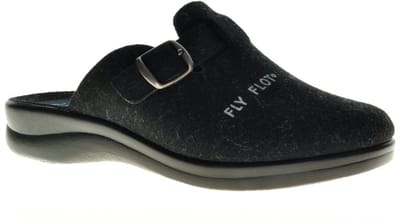 Fly Flot Zwart Instapper Riem maat 37