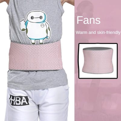 Hip-hop Buikband Ondersteuning voor Kinderen voor Dans Training en Sport Warm Comfortabel Ontwerp white