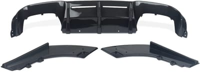 Achterdiffuser - Carbon Look - Voor BMW F87 M2/M2 Competition (2016-2020) - Performance Stijl
