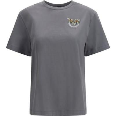 T-shirt vrouw Pinko - geweldig t-shirt trui - grijs