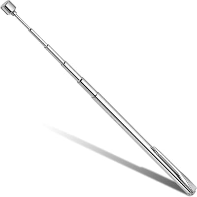 Magnetische Telescopische Stang van RVS, Sterke Magneet tot 64 cm voor Sleutels, Munten en Schroeven