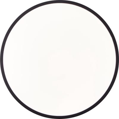 BRILLIANT lamp, Jamil LED plafondlamp 48cm wit/zwart, metaal/kunststof, 1x 30W LED geïntegreerd, (2800lm, 3000-6000K), A+