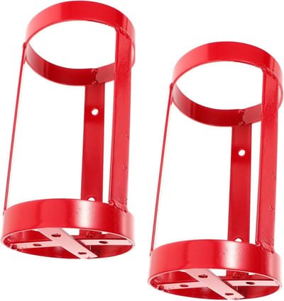 Blusser Wandhouder - Noodblusser Beugel - Snelle Noodhulp - Versterkt Montageframe - 24x12.5x12.5cm - Rood
