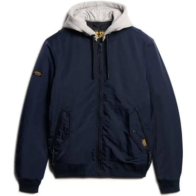 Superdry - Military MA1-jas met capuchon - Heren - Buitenjassen