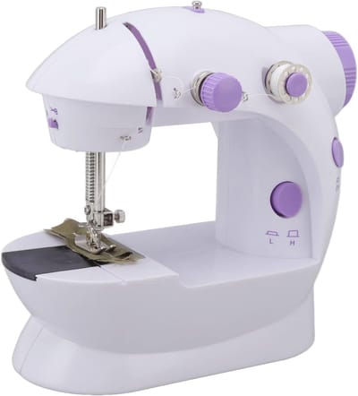 Draagbare Handnaaimachine - Mini Naaiset - Kleding Repareren - Met LED Licht - 100-240 V
