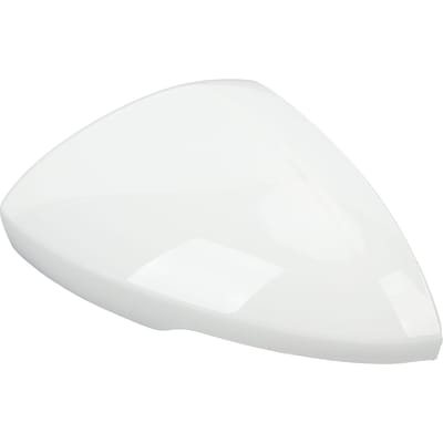 Cache de rétroviseur élégant résistant aux chocs Couvercle de rétroviseur extérieur de porte de voiture de remplacement pour Cruze 2017 à 2019 Blanc Gauche: blanc