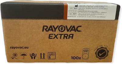 Rayovac Extra grootverpakking P312 660 batterijen