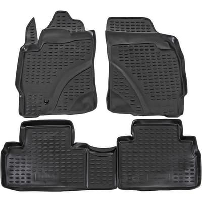 Tapis de sol - Tribute - Compatible Ford Maverick 2001-2007 - Caoutchouc 3D - Toutes saisons - Set