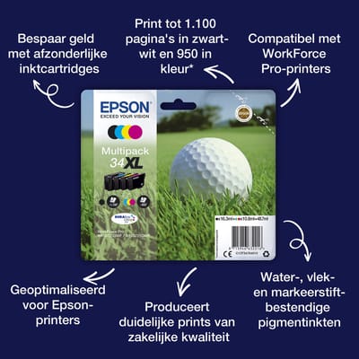 Epson 34XL - Inktcartridge / Multipack