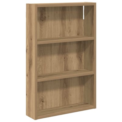 vidaXL - Badkamer - wandkast - Ambachtelijk - Eiken - 40 - x - 10 - x - 60,5 - cm