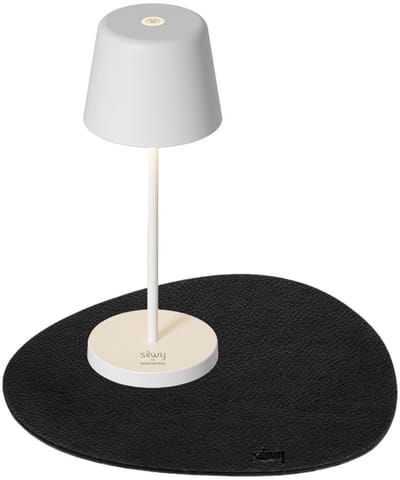 Silwy x Sompex | Tafellamp MONACO | Wit | oplaadbare tafellamp | Magnetisch | Ideaal voor camping of boot