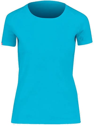 Karpos Berto Ctn T-shirt Met Korte Mouwen Blauw S Vrouw