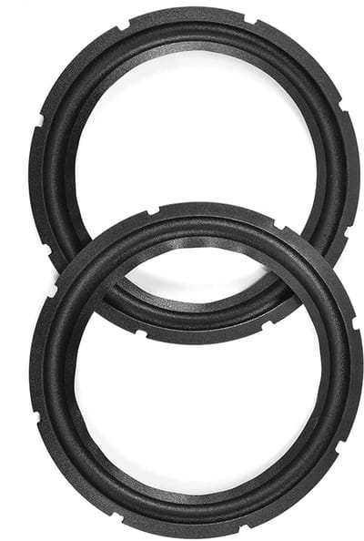 Dailygoody - Rubberen Rand voor 10 Inch Luidspreker - Vervanging - Zwart - Lage Toonhoogte - Ideaal voor en HiVi - Geschikt voor audiofielen