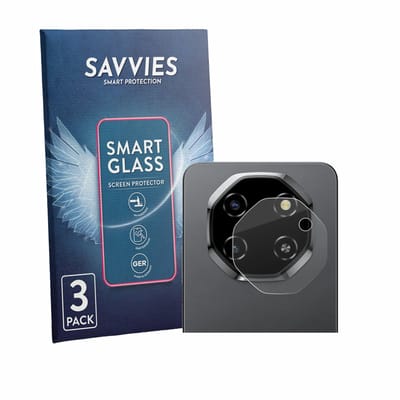 3 Stuks Savvies Screenprotector - geschikt voor Blackview Shark 6 5G (ALLEEN Camera Lens) - beschermfolie glas transparant