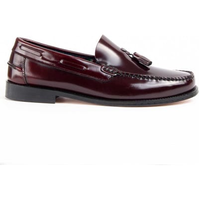 Leren Mocassin Voor Heren.  Purapiel  Castellar3  102510 40 bordeaux