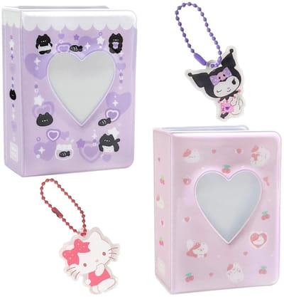 Dailygoods - Kpop Fotokaartenmap - 36 Vakken, Mini Fotoalbum met Hanger