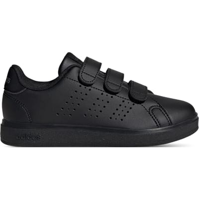 Adidas Advantage Base Peuterschoenen - Zwart - Maat 33 - Mesh/Synthetisch