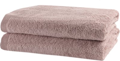 Casilin - Como - set van 2 douchelakens - 70x140cm -  Misty Pink - Roze