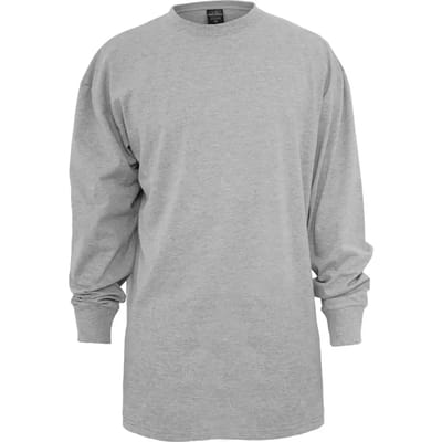 Urban Classics - Tall Longsleeve shirt - 2XL - Grijs