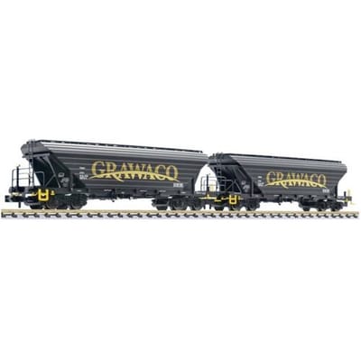Liliput L260224 N 2-delig Set, Graantransportw., Uagpps, Grawaco, Nederland, EP.VI.