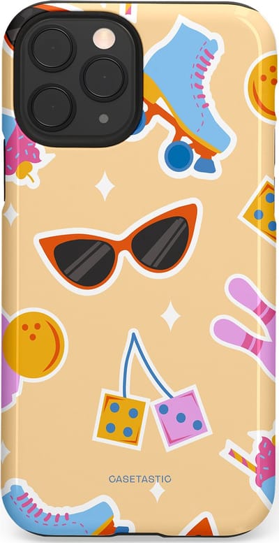 Casetastic Hoesje Geschikt voor Apple iPhone 11 Pro - Stijlvolle Beschermende Duo-layer Case - Milkshake vibes