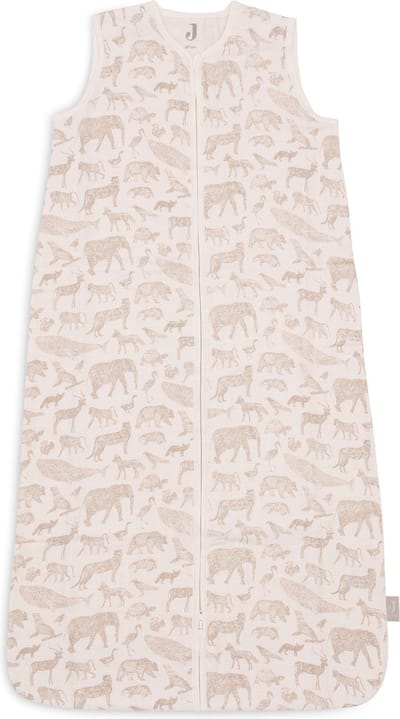 Jollein Baby Zomer Slaapzak Hydrofiel - 70cm - Animals - Nougat