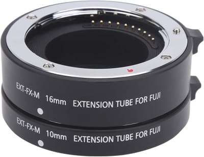 Stabiele en Duurzame Macro Autofocus Close-up Extension Tube Adapter voor Fuji X Mount Camera, Lichtgewicht en Draagbaar, Perfect voor Nauwkeurige Opnames
