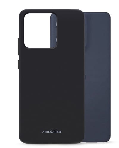 Mobilize Hoesje geschikt voor Motorola Moto G86 Power Telefoonhoesje Flexibel TPU | Mobilize Rubber Gelly Backcover | Moto G86 Power Case | Back Cover - Zwart