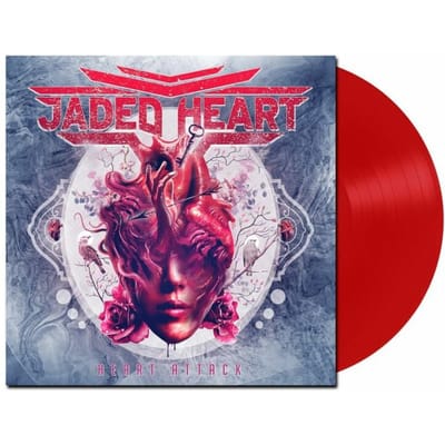 Jaded Heart LP - Heart attack - voor Geen - rood