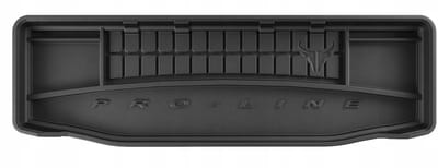 Premium Rubber Kofferbakmat met Organizer Functie – Geschikt voor MITSUBISHI Outlander III (2012-2022) – 7-persoons – Uitgeklapte 3e zitrij – TPE – Anti-slip – Hoge Rand (5cm)