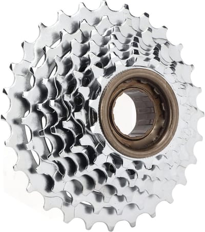 Fiets Vliegwiel - 7 Versnellingen - Onderdelen Vervangen - Hoge Sterkte Staal - 13-28T - Zilver