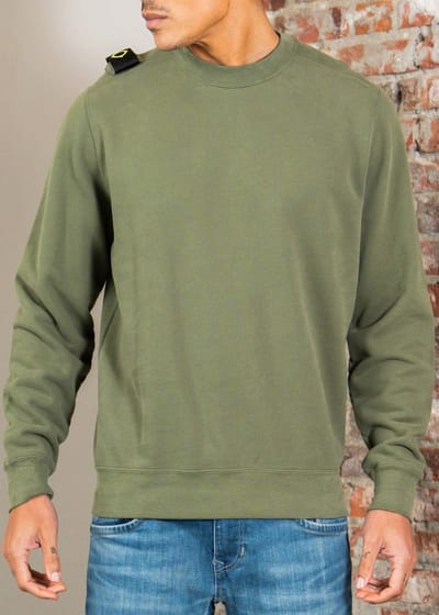 MA.Strum Mastrum crew sweat - bronze green