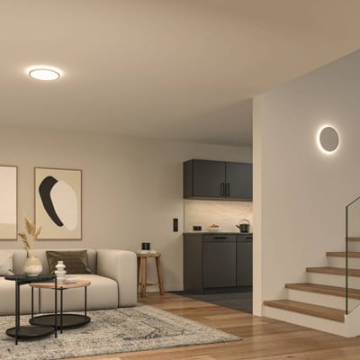 LED-paneel Atria Shine rond 290 mm 19W / 2W 1500lm 3000K Wit