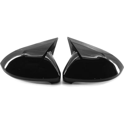 2PCS Zijspiegelkap Vervanging Voor VW Golf 7 7.5 MK7 7.5 GTI R 14-19 black