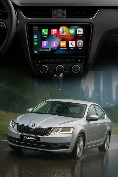 ADIVOX 10.1 inch T1 geschikt voor Skoda Octavia 2013-2019 CarPlay/Auto/Wifi/DSP/DAB+