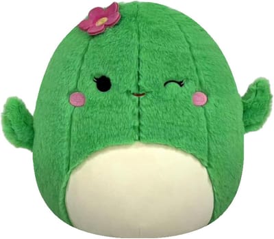 Pluche Cactus Knuffel - Zacht Speelgoed - Knuffelen en Relaxen - Origineel Ontwerp - 30 cm - Groen