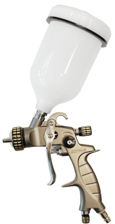 AWTools HVLP Pro - Spuitpistool - 1.4 mm - Bovenste Reservoir - Roestvrij Staal