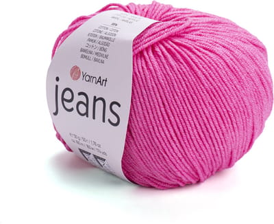 YarnArt Jeans – Katoenmix Breigaren – 50g – 160m – 55% Katoen / 45% Acryl – Voor Amigurumi & Kleding - Kleur 42