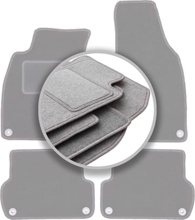 Grijze automatten voor: Seat Exeo sedan, stationwagen (2008-2015)