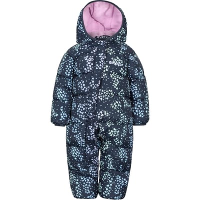Mountain Warehouse Gevoerd sneeuwpak voor peuters Frosty Clouds (Marine)