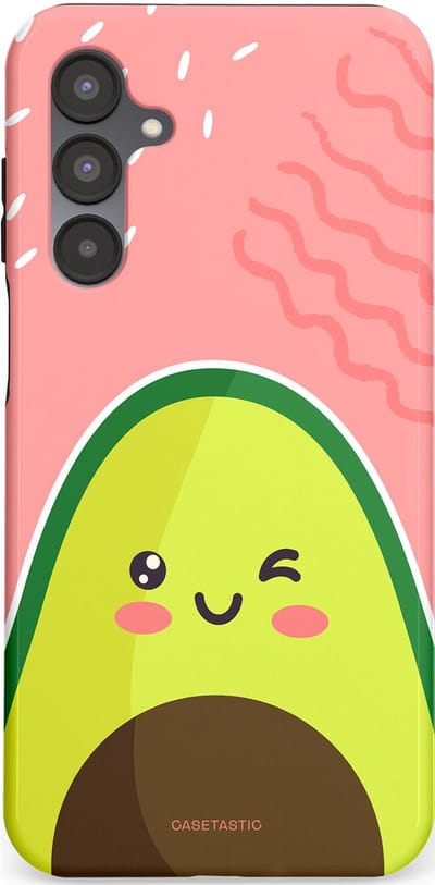 Casetastic Hoesje Geschikt voor Samsung A16 - Stijlvolle Beschermende Duo-layer Case - Avocado Vibes